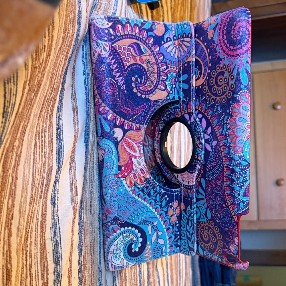Colorful Paisley tablet cover
